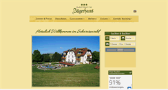 Desktop Screenshot of hotel-jaegerhaus.de